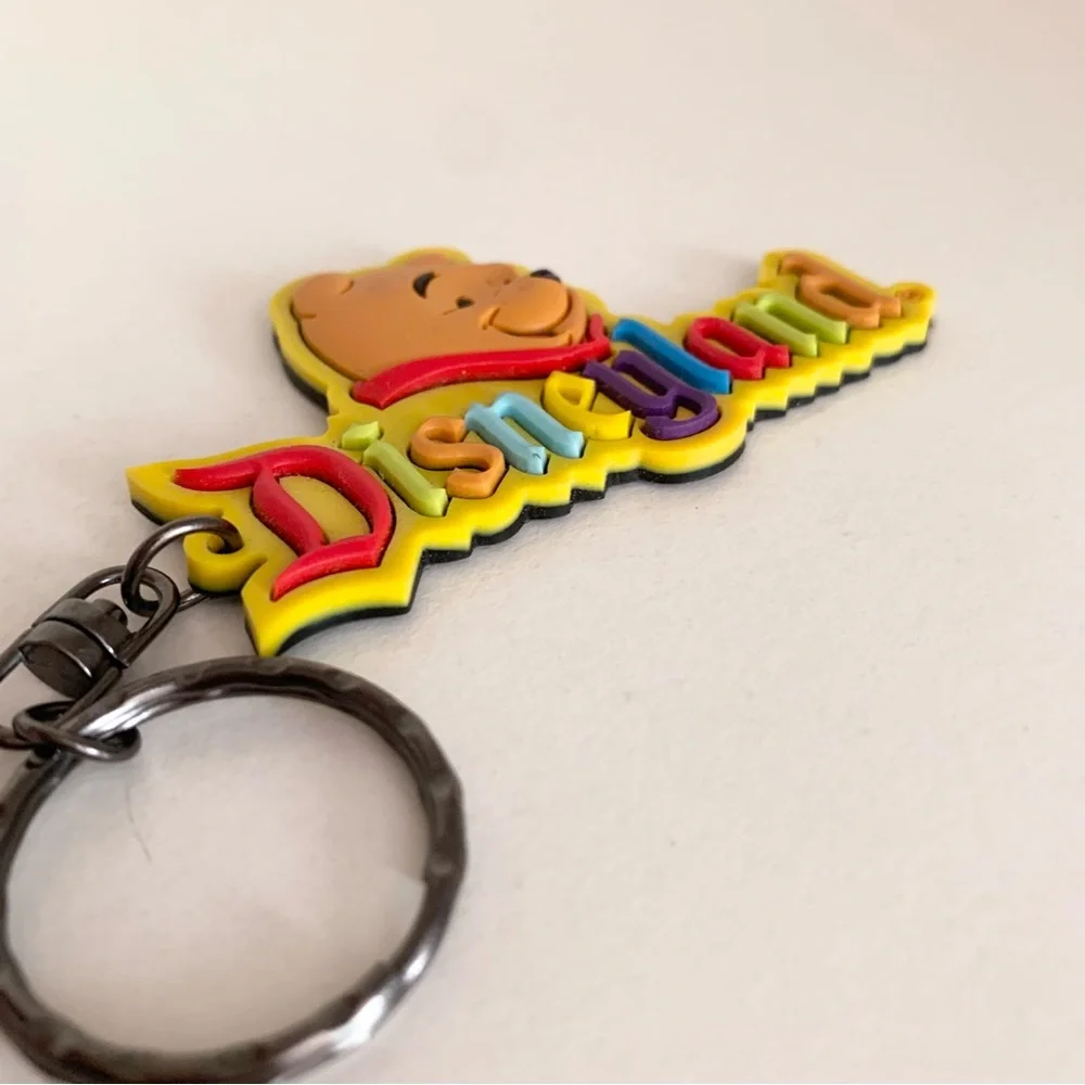 Vintage Disneyland Winnie the Pooh keychain
